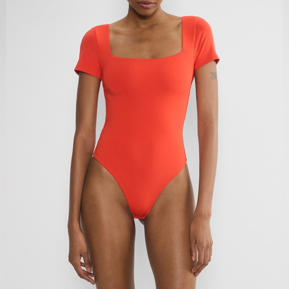 original contour square neck bodysuit